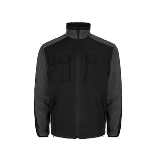 GTAL美式战术拼接摇粒绒夹克立领锁温保暖防风长袖休闲工装外套