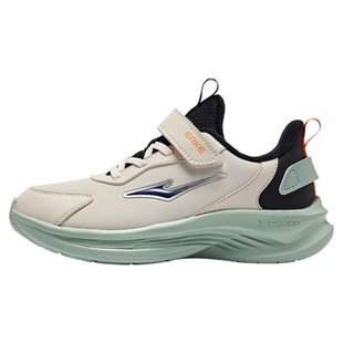 鸣鸥2|鸿星尔克童鞋男童加绒鞋子秋冬运动鞋革面学生跑步鞋二棉鞋