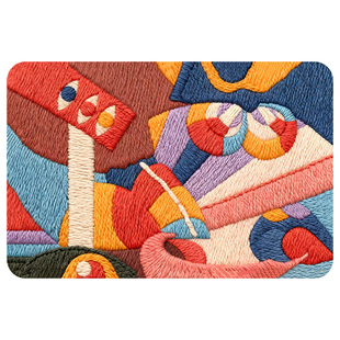 浴室地垫2026新款多巴胺卫生间洗澡专用防滑垫洗手间吸水异形地毯