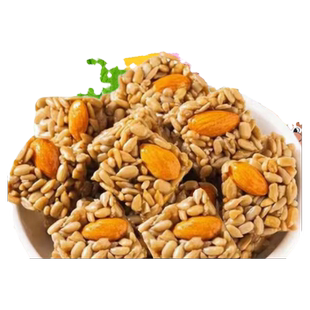 巴旦木瓜子仁酥混合坚果酥饼干小包装葵花籽巴坦木零食官方旗舰店