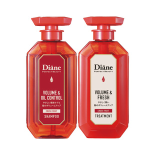 黛丝恩Moist Diane致美控油丰盈烫染洗发水护发素套装450ml