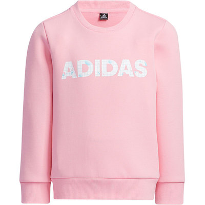 Adidas/阿迪达斯正品 春季新款小童休闲运动卫衣套头衫H45143