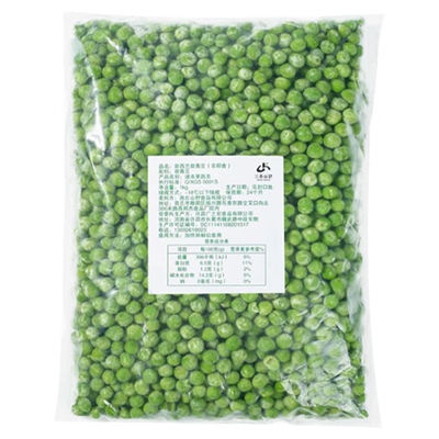 速冻鲜嫩青豆粒炒菜沙拉