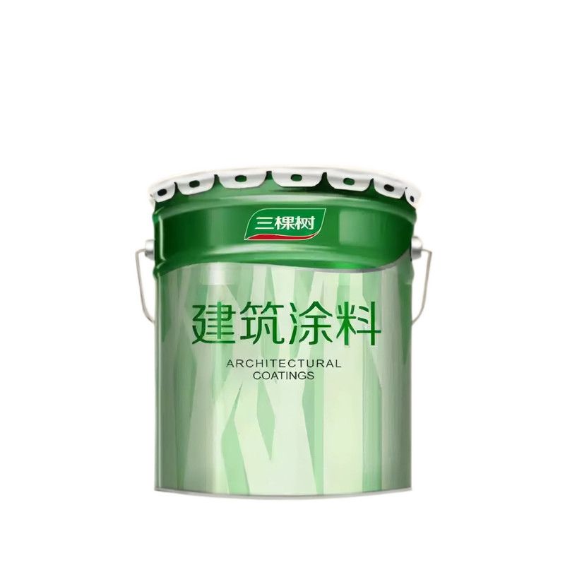 三棵树外墙水包砂仿石漆硅丙乳液