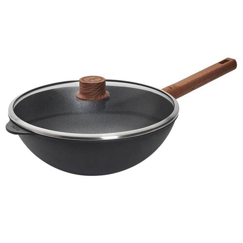 【新品】WOLL德国进口不粘锅无涂层无油烟炒菜家用电磁炉炒锅