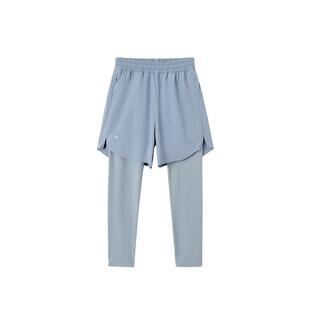 Dodopoli男童假两件裤速干运动裤防晒凉感吸湿透气秋休闲训练裤子