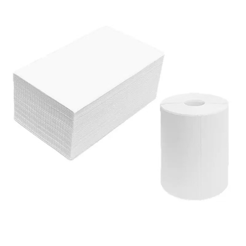 快递面单一联空白76x130二联单热敏纸菜鸟标签纸面电子打印纸驿站