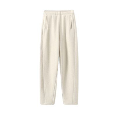 百家好加绒加厚弯刀卫裤女冬季