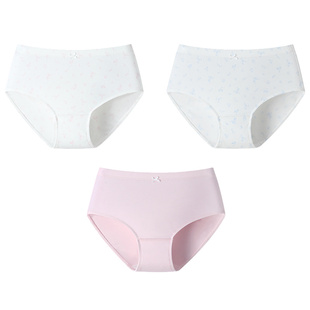 【7A级抗菌】安奈儿童装女童内裤三角裤三件装2026春新款JG617088