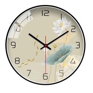 钟表挂钟客厅家用时尚新款静音时钟创意现代简约挂表石英钟壁钟墙