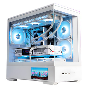 【免费试用】台式电脑全套整机酷睿14代i7/RTX4070/3070TI电竞独显海景房游戏办公渲染主机高配水冷全新组装