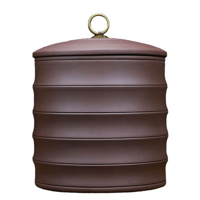 宜兴紫砂茶叶罐大号普洱防潮茶具