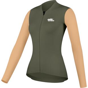 思帕客春秋冬季抓绒保暖骑行服女公路车意大利云朵绒长袖 airwalk