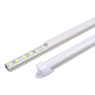 12V伏夜市摆地摊灯超亮12vled灯泡炮 双排灯带硬灯条电瓶节能灯管