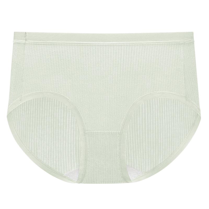 内裤女士夏薄款无痕莫代尔中腰100%纯棉裆抗菌桑蚕丝女生三角短裤 菌裤实拍商品图