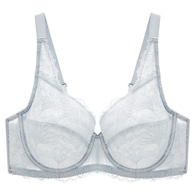 华歌尔超薄蕾丝全罩杯文胸