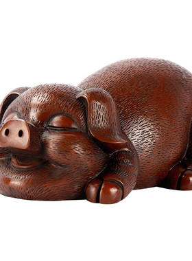 梦想纯铜办公室开业礼品生肖猪