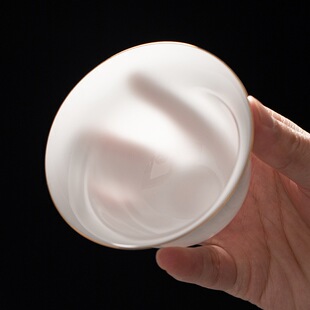 四季 三才盖碗品茗杯描金高档茶具礼品批发 堂冰种玉瓷功夫茶壶套装