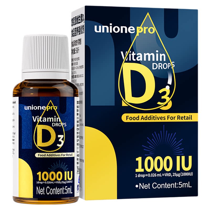 悠尼恩维生素D3滴剂1000iu活性