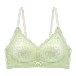 都市丽人裸感无痕内衣女小胸聚拢收副乳防下垂软支撑无钢圈文胸罩