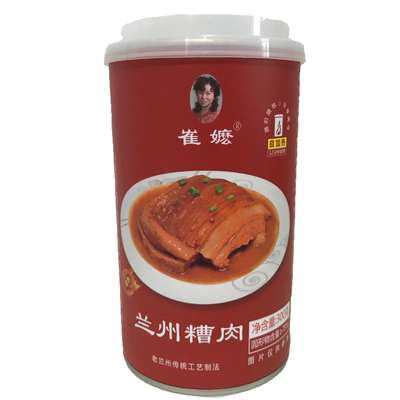 )自热款崔嬷牌兰州糟肉肉麻辣300克罐速食菜懒人预制菜食品