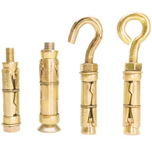 泡沫砖蜂窝砖实心墙专用重型拉爆膨胀螺栓挂钩螺丝内膨胀钩