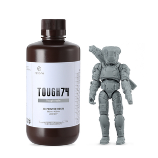 RESIONE耐磨韧性光敏树脂405nm高精度活动手办3D打印耗材TOUGH74