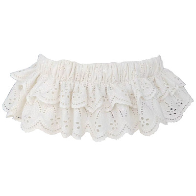 原创腰封刺绣花边外穿