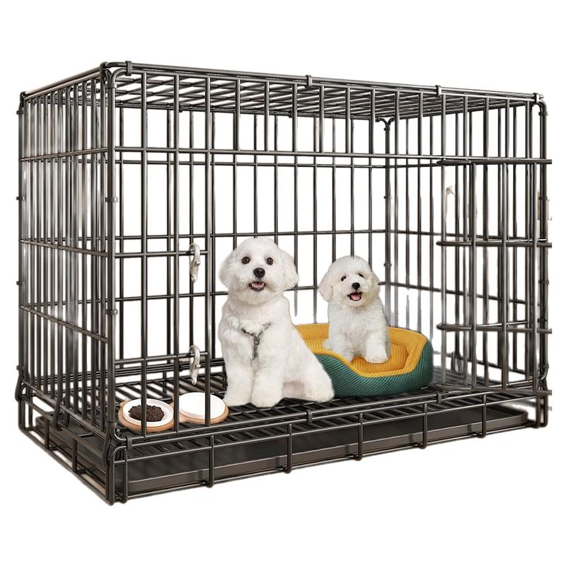 狗籠子中大型犬帶廁所家用室內(nèi)外小貓金毛泰迪柴寵物圍欄專(zhuān)用狗窩