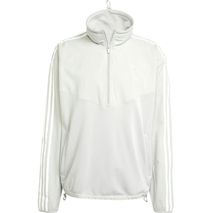 Adidas/阿迪达斯官方正品三叶草男士半拉链翻领卫衣套头衫KA3829