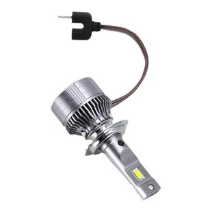 石栏汽车LED大灯H7灯泡H11改装D2H超亮9005内置9012远近光H4聚光