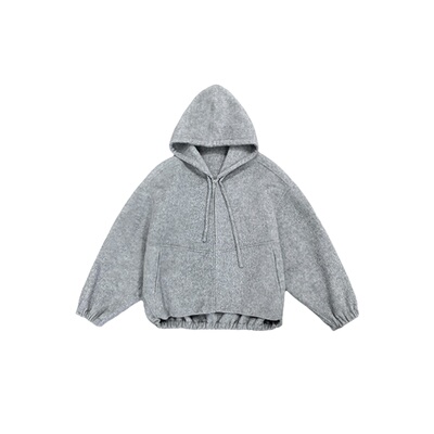 Gowireless慵懒风羊毛毛呢外套女