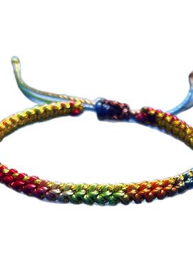 端午节五彩绳儿童手工编织锦鲤