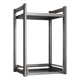 厨房微波炉支架可抽拉电饭煲置物架台面多功能电器锅烤箱收纳架子