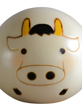 送衬垫卯三郎木制单只手工摆件