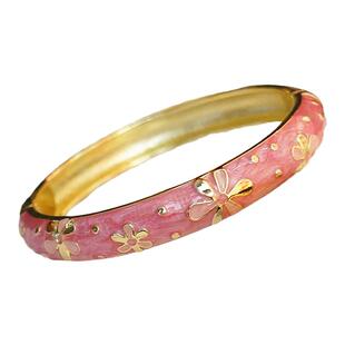 包邮新式滴釉景泰蓝手镯儿童镯子女宝宝KT猫卡通合金送小朋友