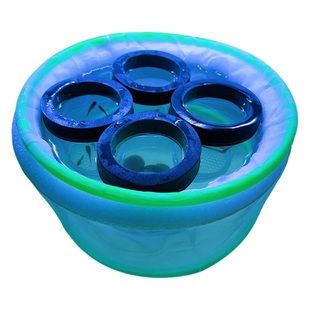 新款孔雀鱼繁殖盒密网鱼缸隔离盒悬浮式漂浮孵化鱼苗小幼母鱼产房