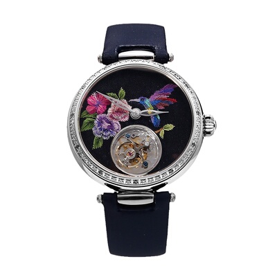 国潮海鸥表陀飞轮女士机械表