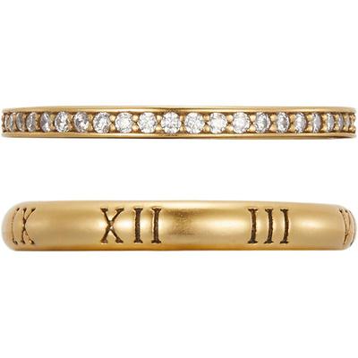 Fellala/翡拉拉「罗马」原创轻奢戒指情侣对戒新年礼物配饰送女友