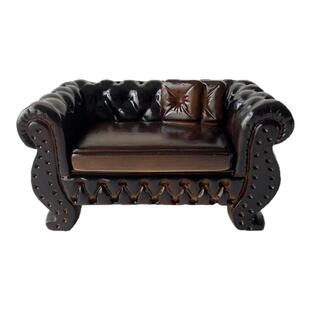 首饰展示架棕色复古风石膏沙发创意摆件柜台直播饰品陈列展示道具