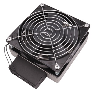 带风机加热器HVL031-100W150W200W300W400W配电机柜PTC除湿加热板