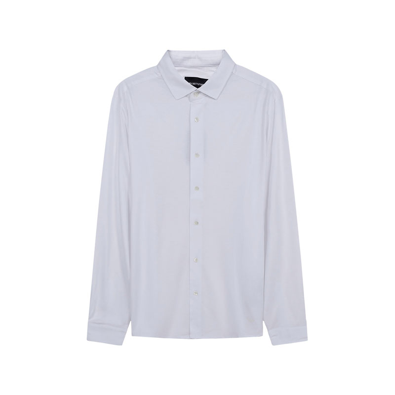 【自营】EMPORIO ARMANI/阿玛尼男士长袖衬衫开衫8N1CG1 1JUVZ