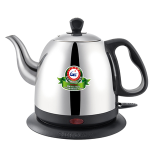 新功 S5电热水壶家用自动断电烧水壶304不锈钢电热茶壶煮水开水壶