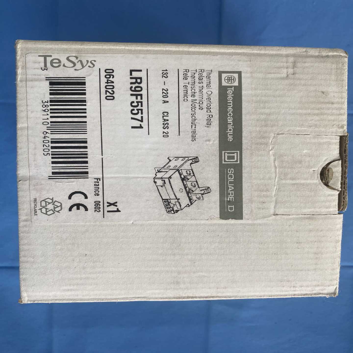 议价施耐德LR9F5571热过载保护继电器过流保护器继电器