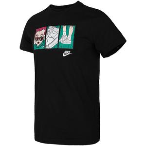 Nike/耐克官方正品男子漫画印花圆领透气运动短袖T恤 CT6528-100