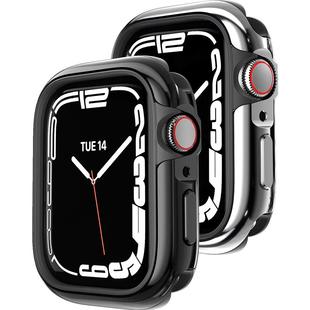 switcheasy适用2025款苹果apple watch11代ultra3手表壳iwatch10铝合金9金属49mm防摔45保护套se电镀磨砂全包