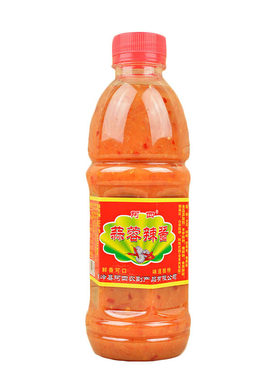 梅州蒜蓉酱辣椒酱蕉岭阿四客家