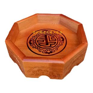 蒙古族餐具木制果盘餐盘八角盘奶实盘蒙古元素盘蒙餐饭店餐厅用品