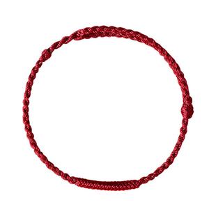 齐司礼同款本命年红绳手链女款情侣红色手工编织金刚结手绳男礼物