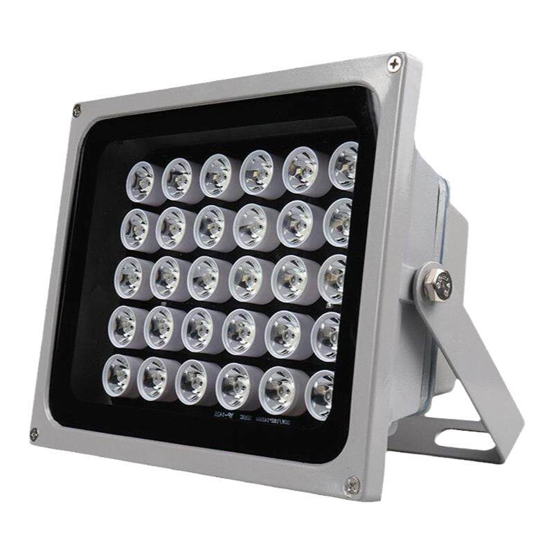 LED监控投光灯补光灯户外防水自动光控感应220V50W摄像头补光照明